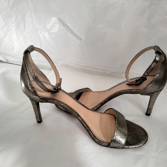 Tory Burch Keri crackle ankle strap sandals size 7 - Picture 16 of 16